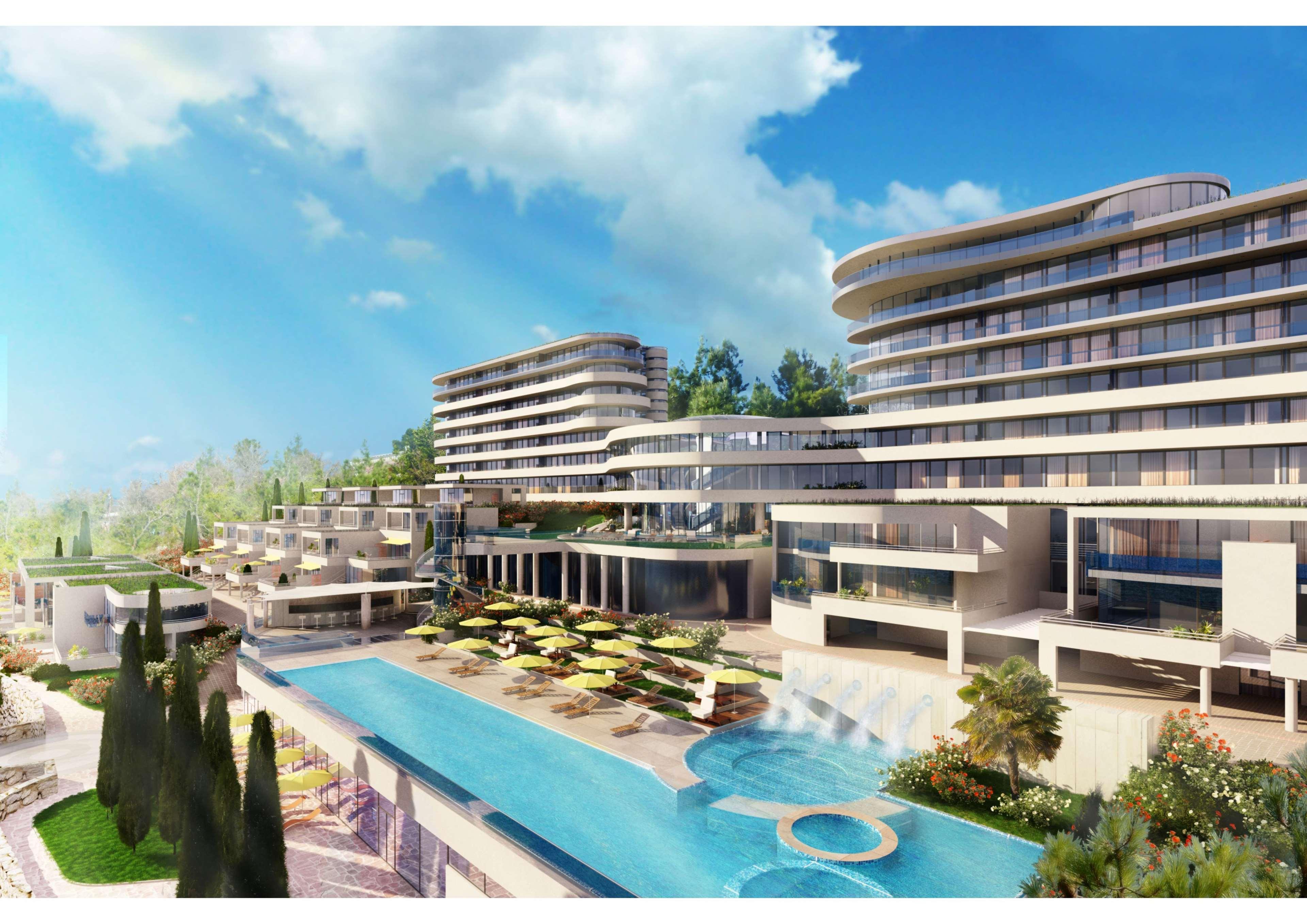 Hilton Rijeka Costabella Beach Resort And Spa Dış mekan fotoğraf The complex