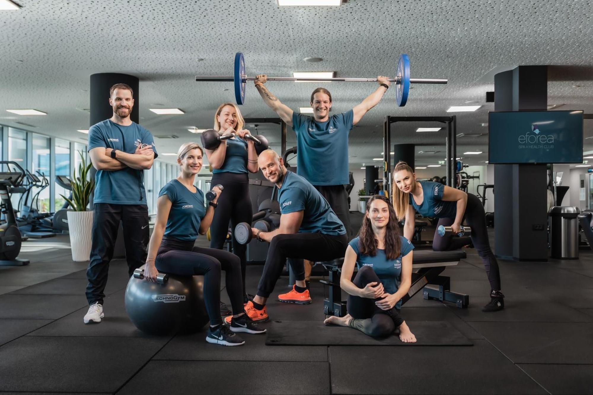 Hilton Rijeka Costabella Beach Resort And Spa Dış mekan fotoğraf The team of the German National Olympic Academy